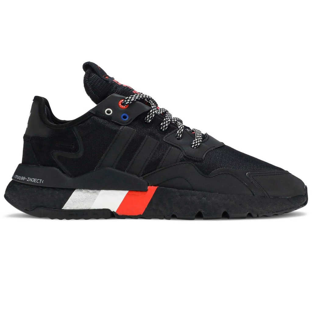 Giày Adidas Nite Jogger 'Black Metallic' FV3788