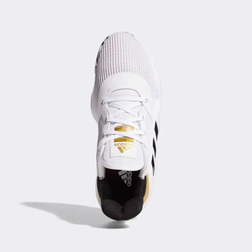 Giày Adidas Pro Bounce 2019 Low 'White Black Gold' EF0472 - Ảnh 4