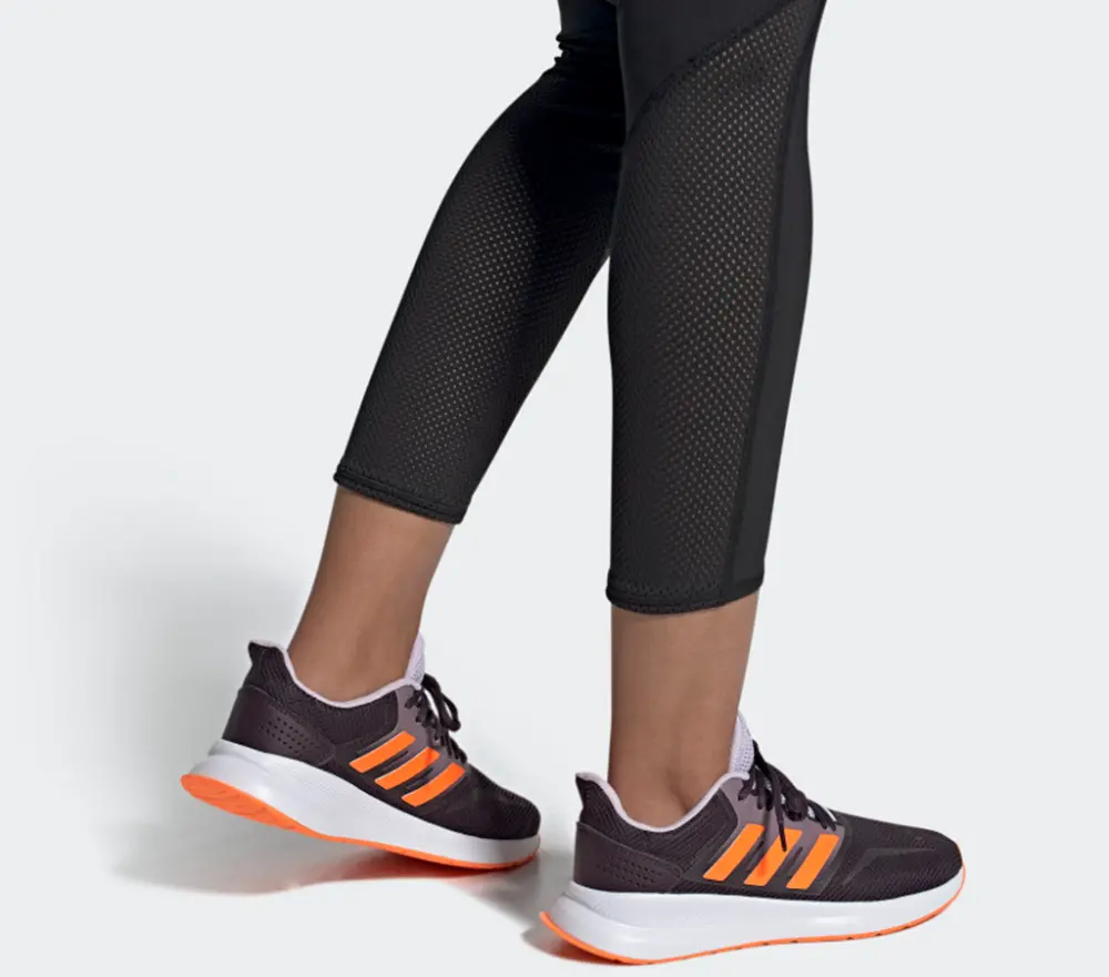 Alternative view of Giày Adidas RunFalcon 'Orange Purple' FW5159