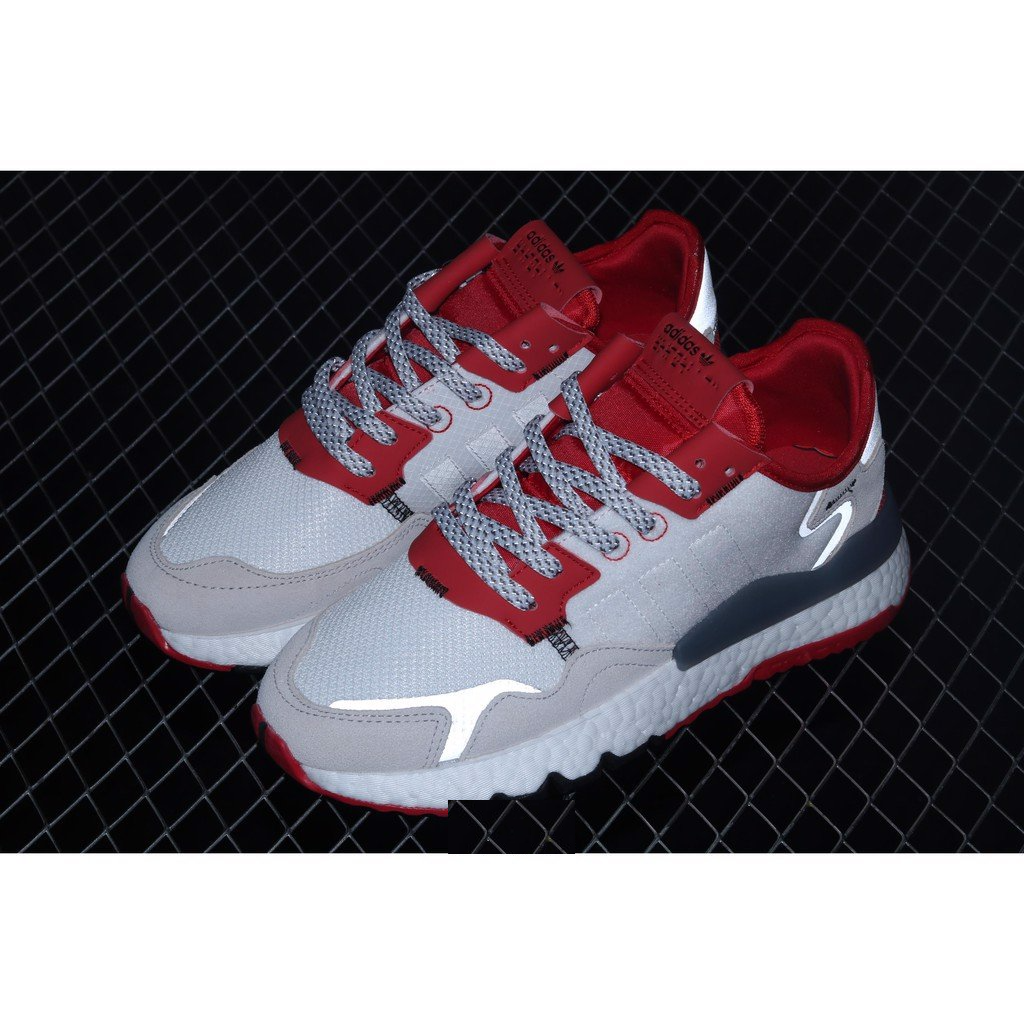 Giày Adidas Nite Jogger 'White Red' FY3234 - Ảnh 3