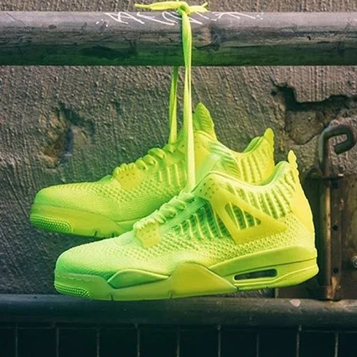 Giày Nike Air Jordan 4 Flyknit 'Volt' AQ3559-700 - Ảnh 7