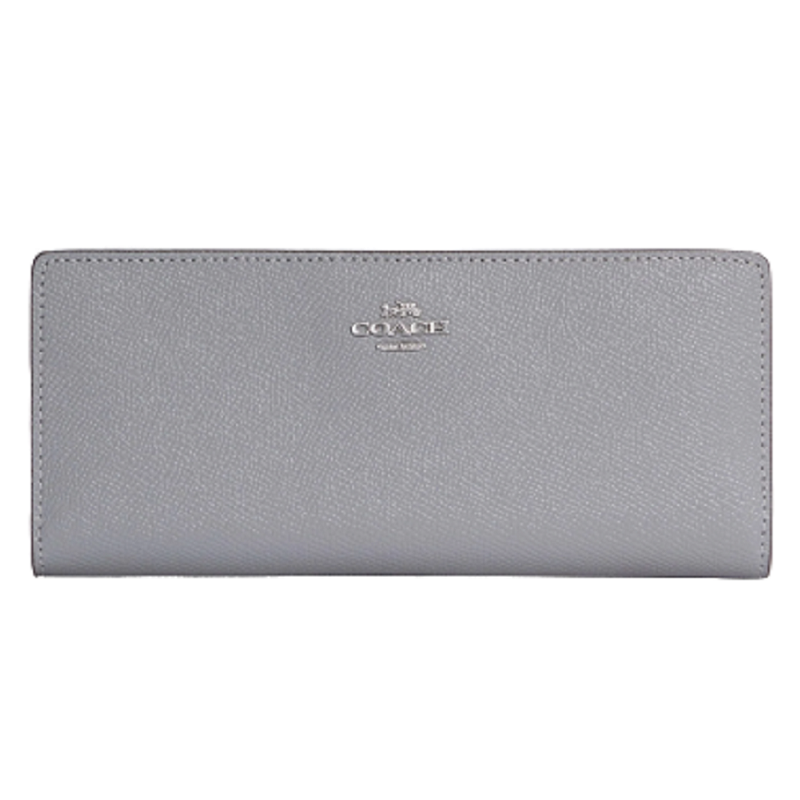 Túi Coach Slim Wallet Granite C3440-SVE7