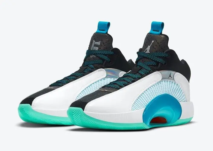 Giày Nike Guo Ailun x Air Jordan 35 GC PF 'Morpho' CZ8153-100 - Ảnh 6