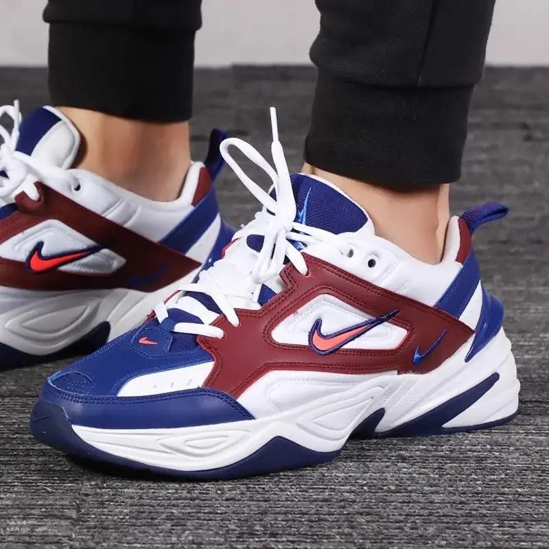 Giày Nike M2K Tekno 'White Bright Crimson' AV4789-107 - Ảnh 5