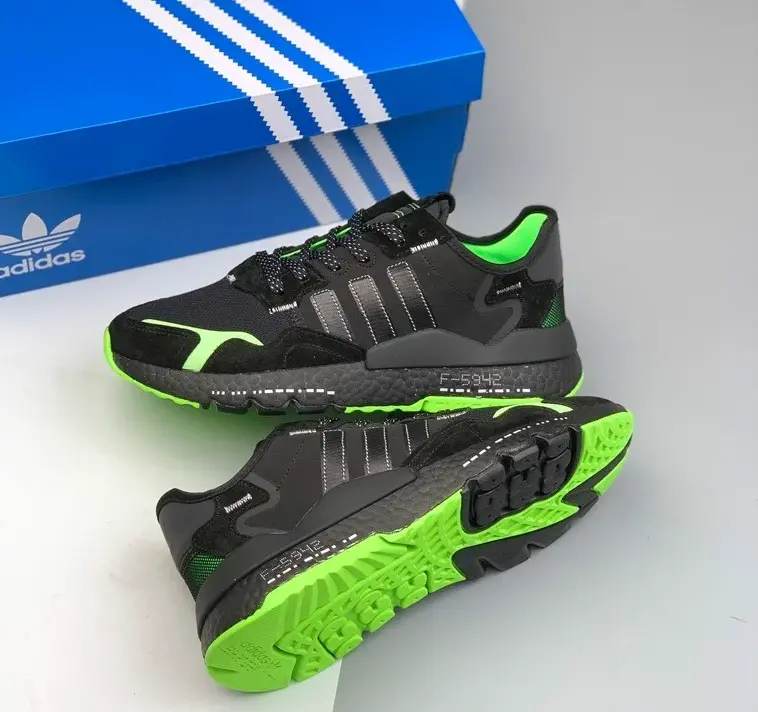Alternative view of Giày Adidas Nite Jogger 'Neon Glow' H03249