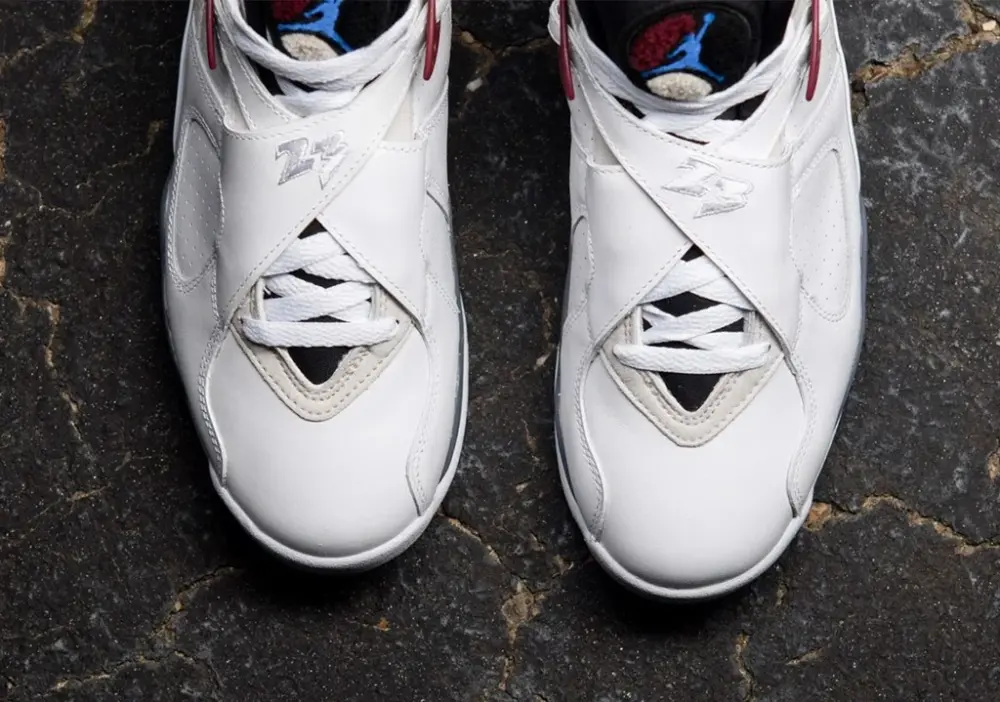 Giày Nike Wmns Air Jordan 8 Retro 'Burgundy' CI1236-104 - Ảnh 4