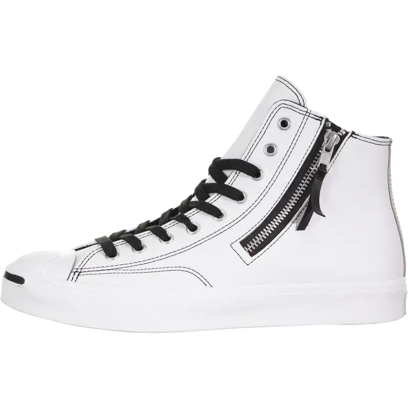 Alternative view of Giày Converse Jack Purcell Zip High 'Metallic' 167329C