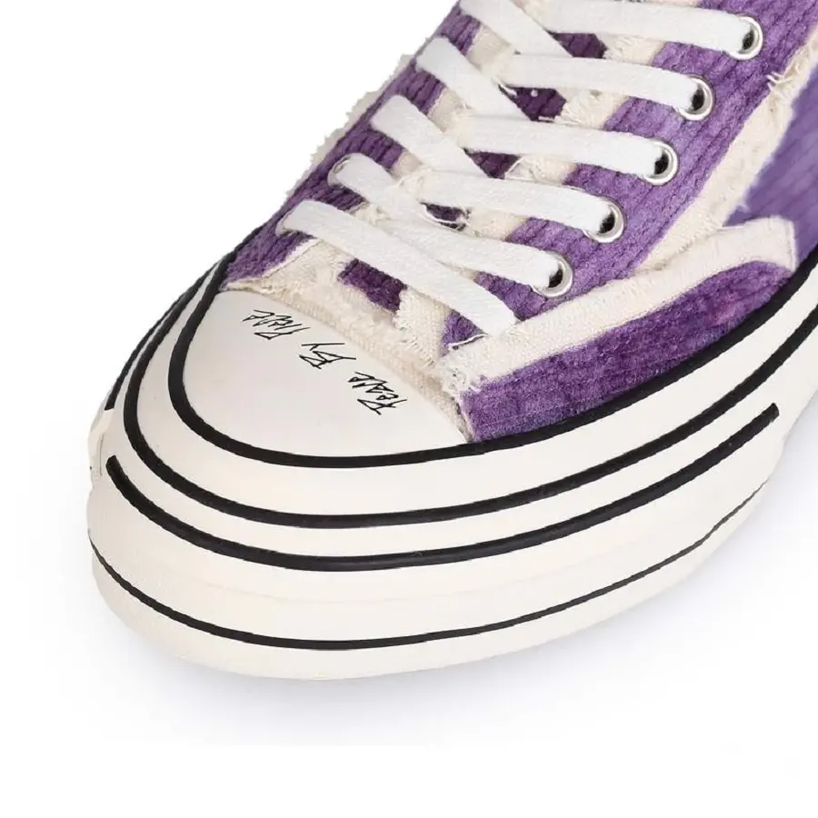 Giày XVESSEL G.O.P. Lows Corduroy Purple Tie-dye S21X15P - Ảnh 3