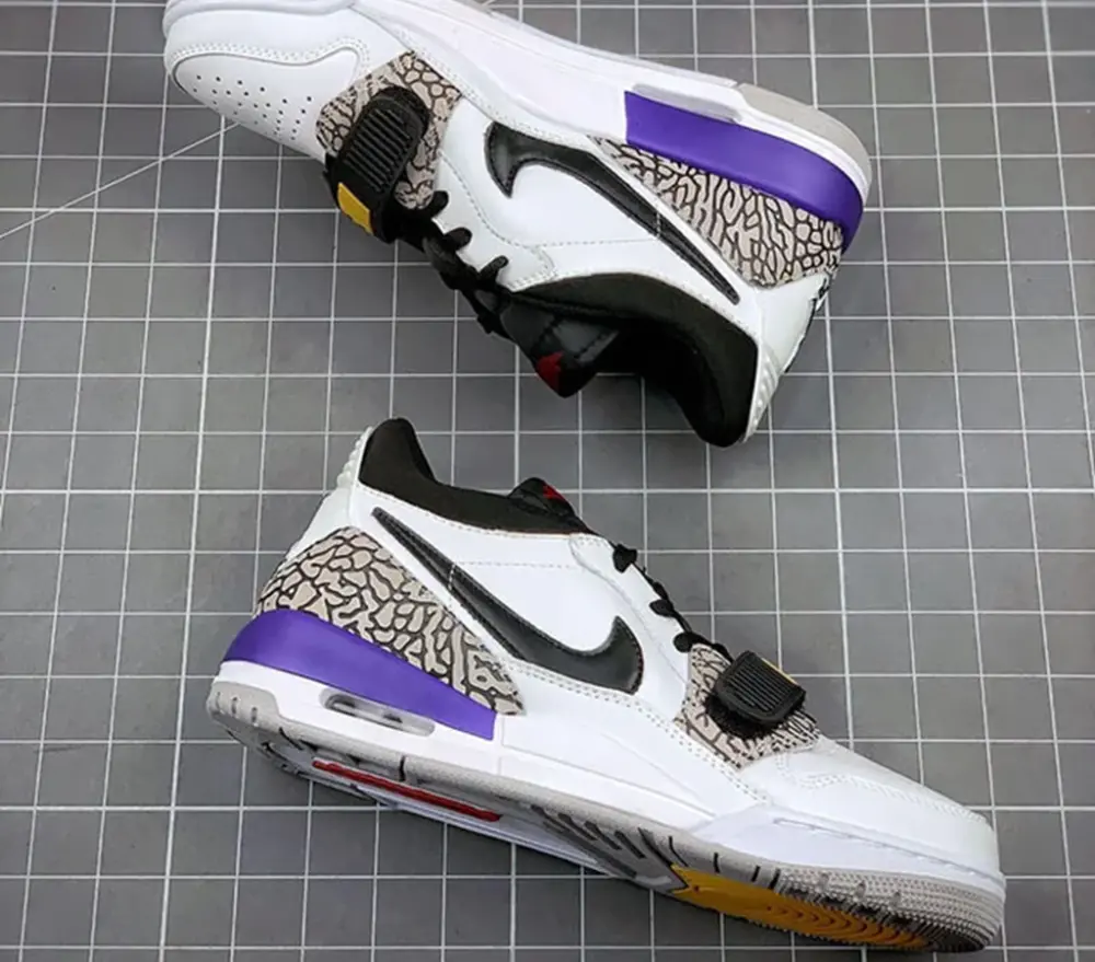 Alternative view of Giày Nike Jordan Legacy 312 Low 'Lakers' CD7069-102