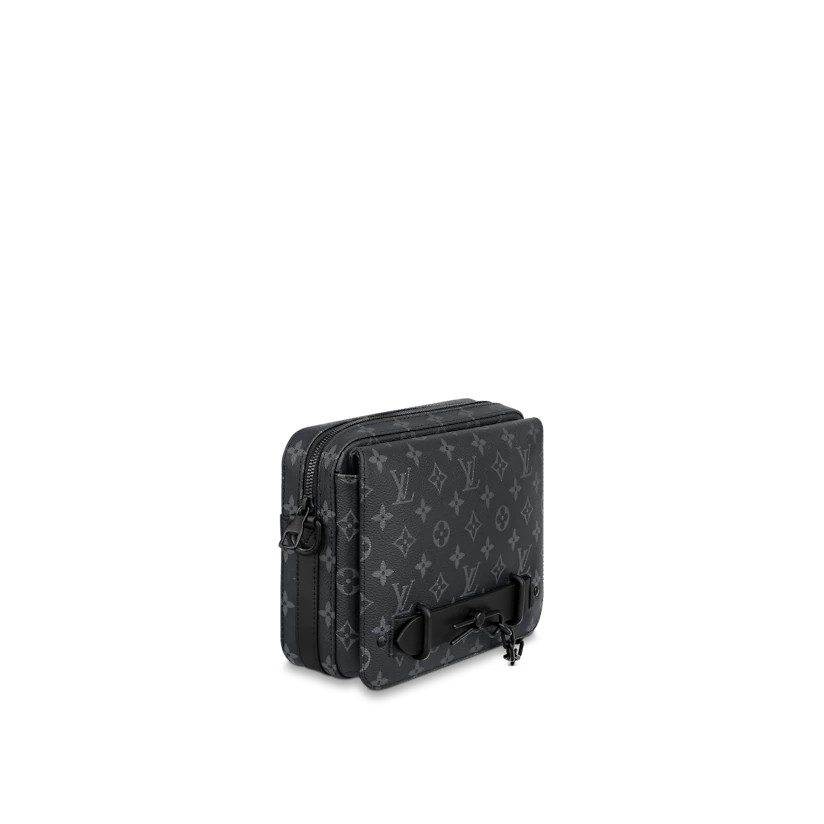 Túi Loius Vuitton Steamer Messenger Eclipse 'Monogram Black' M45585 - Ảnh 4