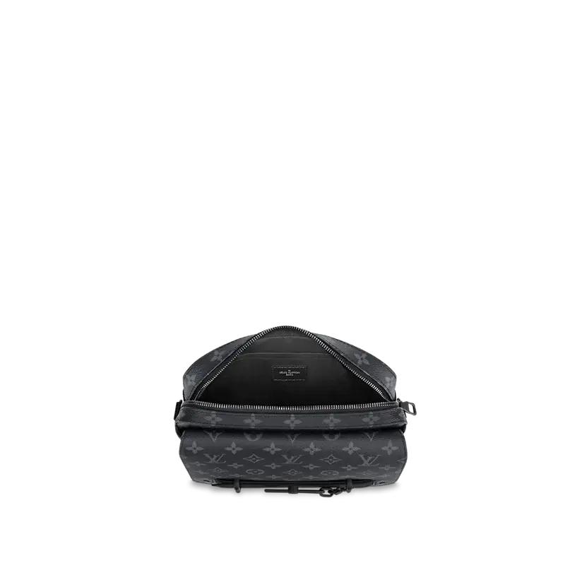 Túi Loius Vuitton Steamer Messenger Eclipse 'Monogram Black' M45585 - Ảnh 3
