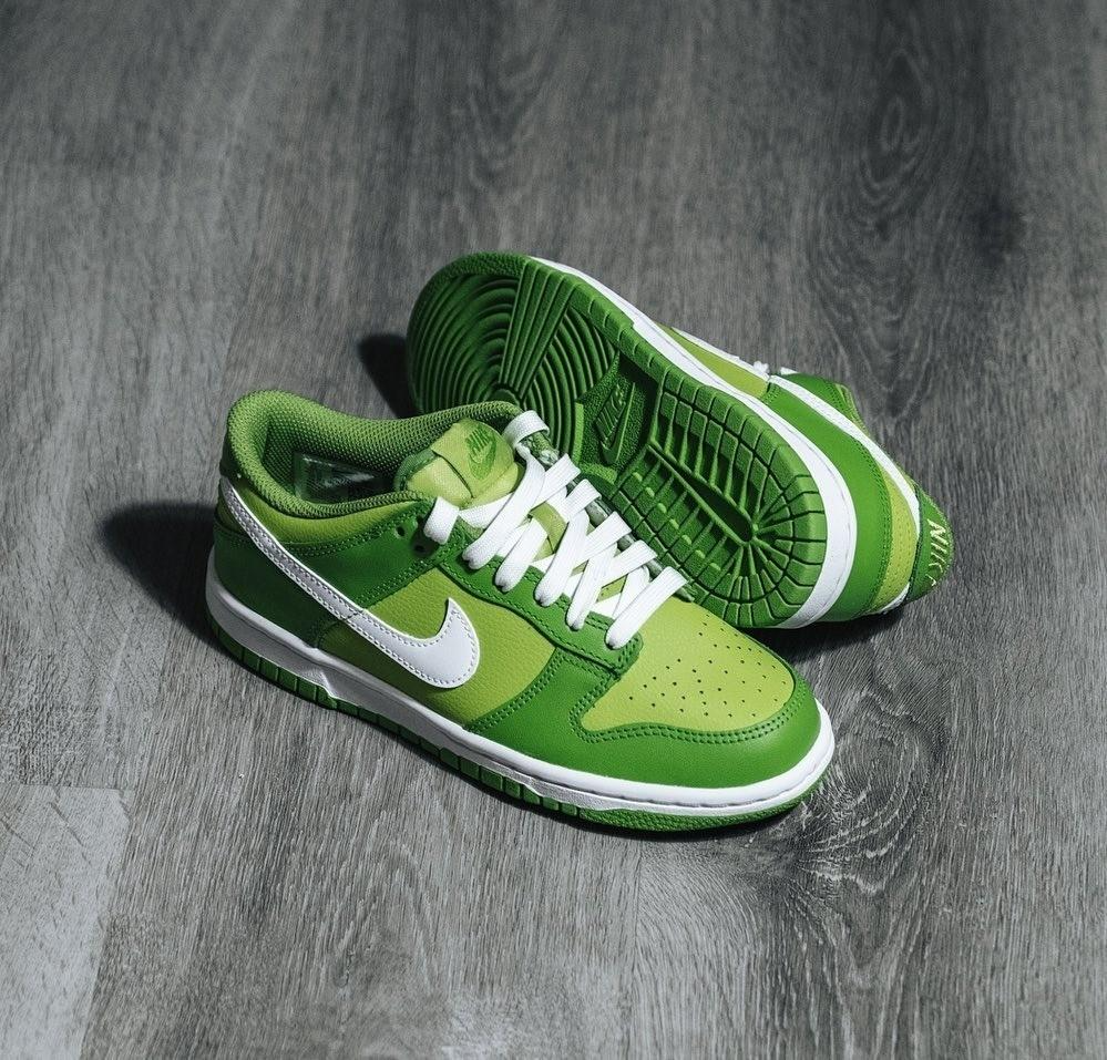 Giày Nike Dunk Low Vivid Green DH9765-301 - Ảnh 5