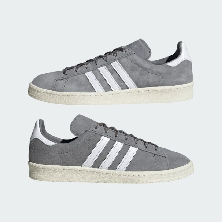 Giày Adidas Campus 80s 'Grey' GX9406 - Ảnh 2