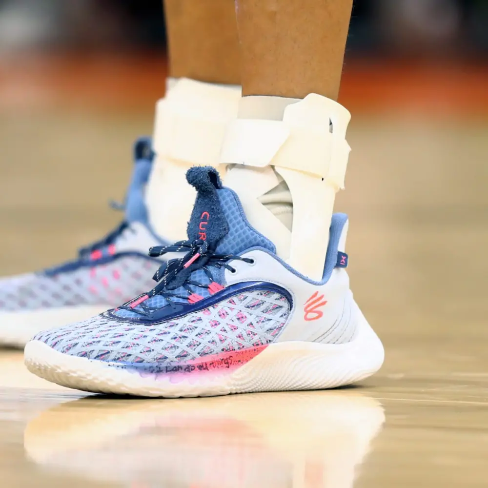 Giày Under Armour Curry Flow 9 'Warp The Game Day' 3025684-405 - Ảnh 3