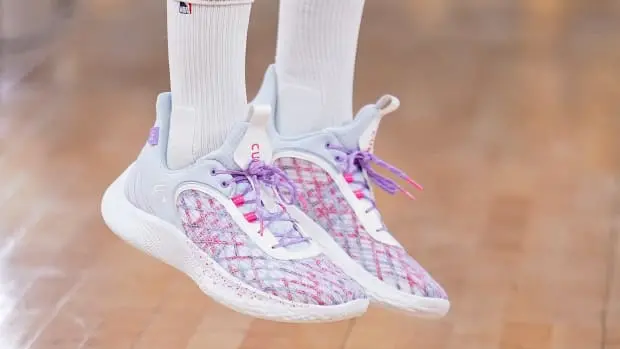 Giày Under Armour Curry Flow 9 'For The W' GS 3025731-401 - Ảnh 3
