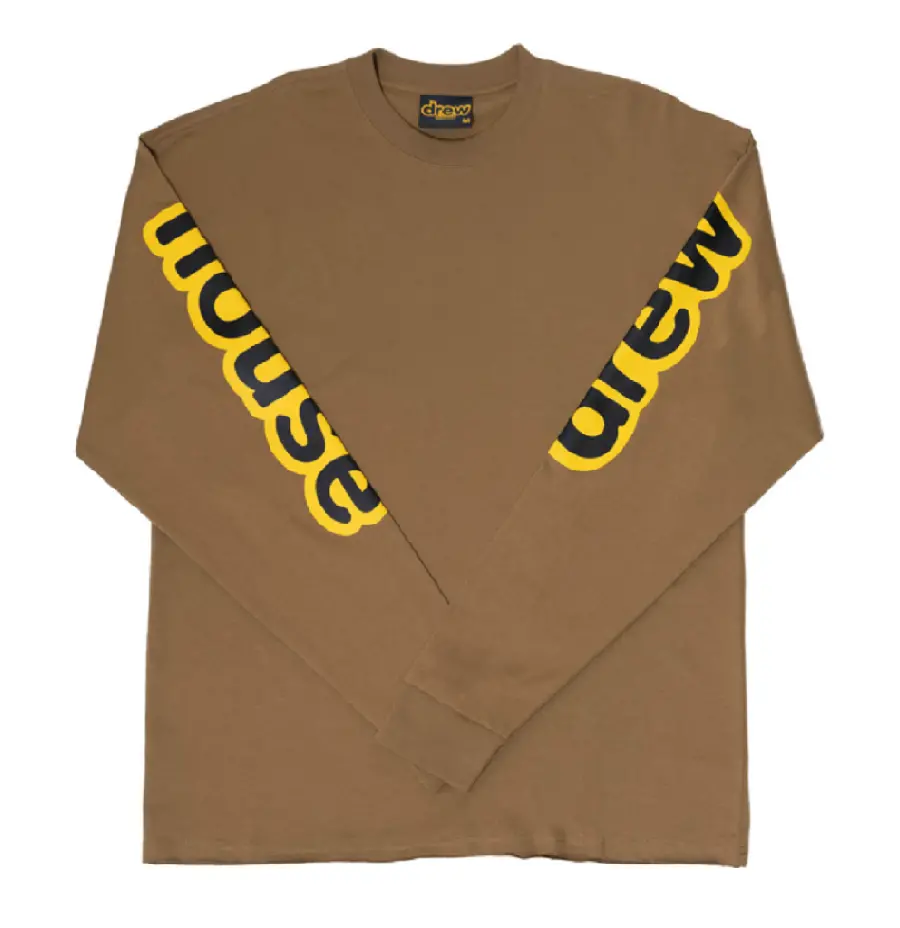Áo Drew House Drew Gouse ls Hug Tee Chaz Brown