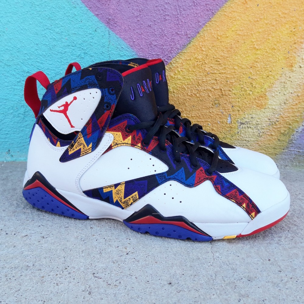 Giày Nike Air Jordan 7 Retro 'Sweater' 304775-142 - Ảnh 3