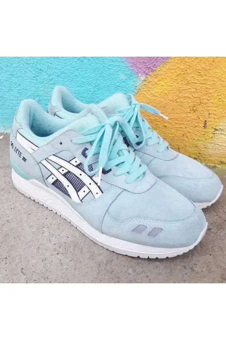 Giày Asics Wmns Gel Lyte 3 'Snowflake' H478L-4101 - Ảnh 6