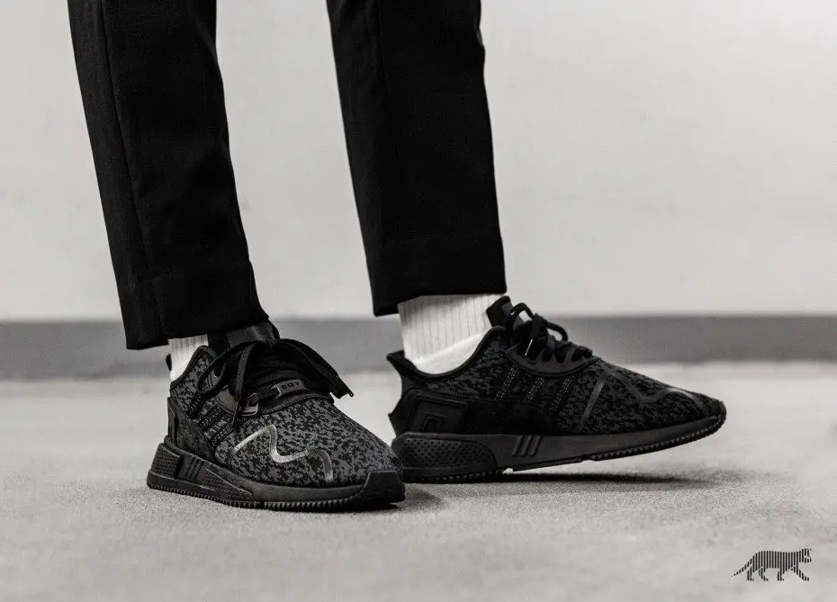 Giày Adidas Originals Equipment Eqt Cushion Adv 'Triple Black' BY9507 - Ảnh 4