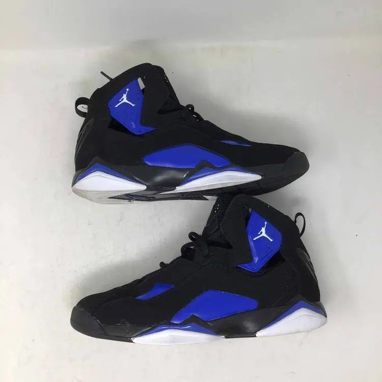 Giày Nike Jordan True Flight Big Kids ‘Black Game Royal’ 343795-042 - Ảnh 4