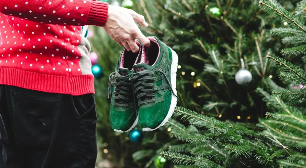 Giày Asics Gel Lyte V X Max Pack Dark Green H6R2L 8082 - Ảnh 8