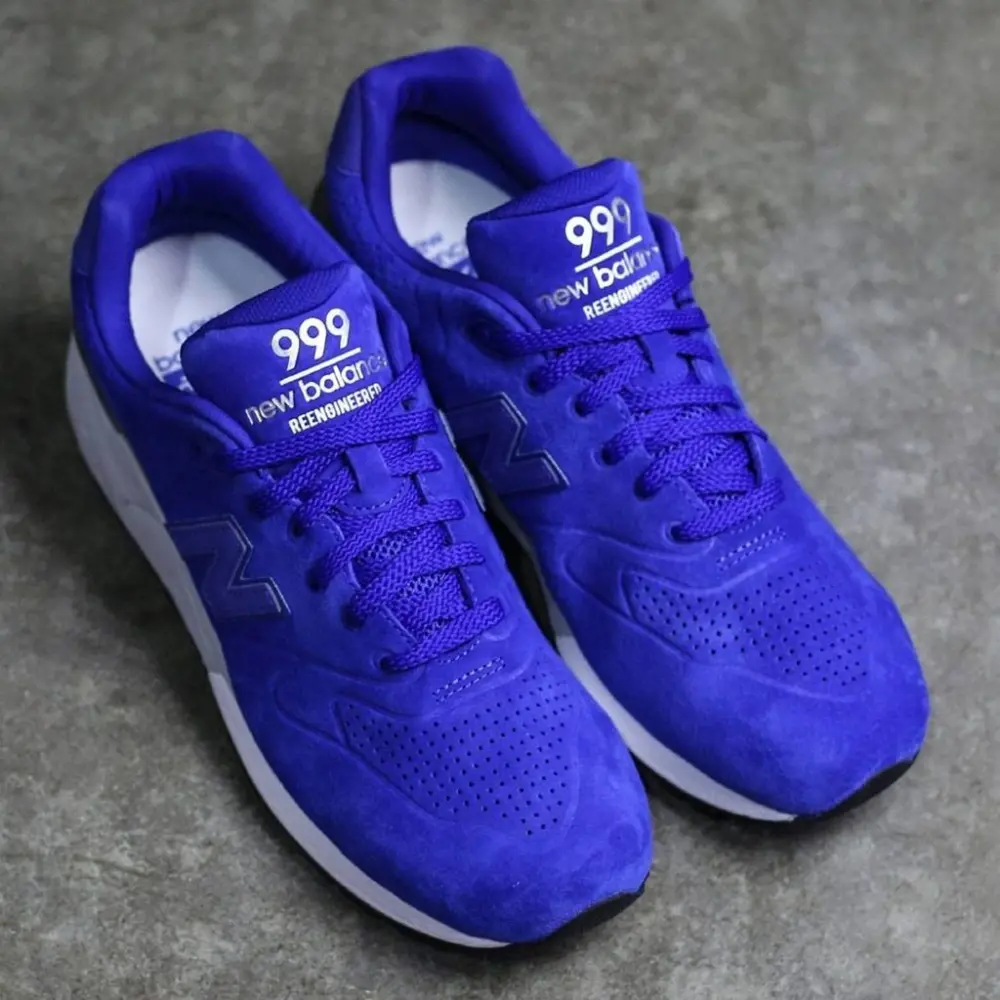 Giày New Balance 999 Re-Engineered 'Blue Grey' MRL999BB - Ảnh 4
