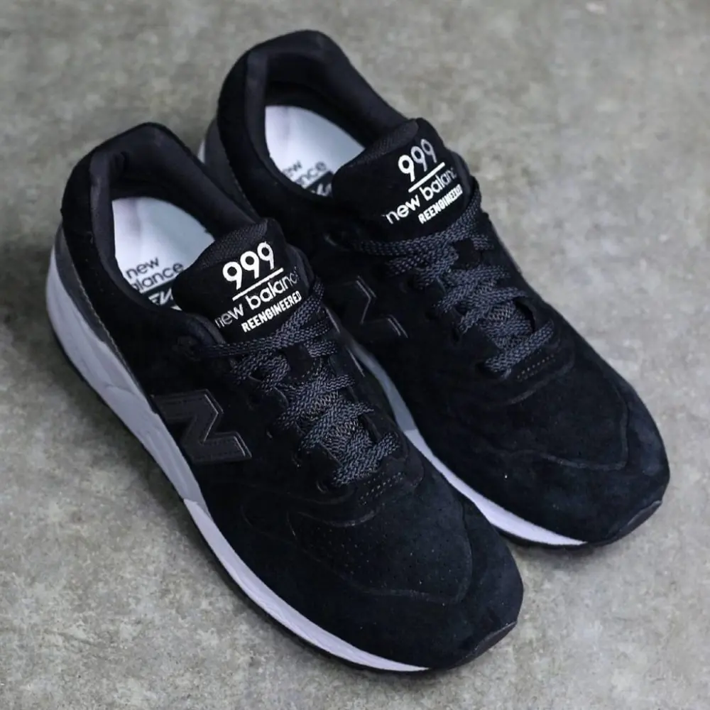 Giày New Balance 999 'Black Grey' MRL999BA - Ảnh 3
