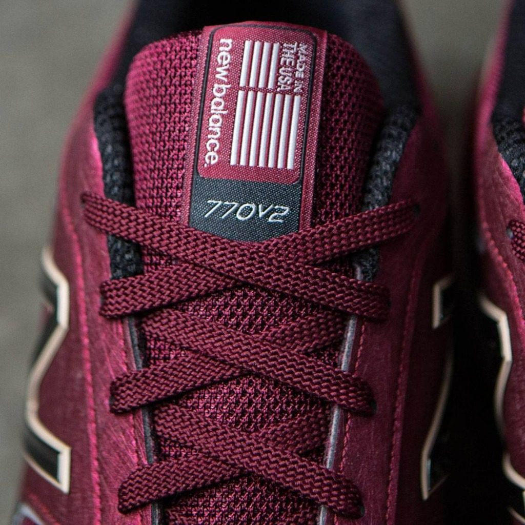 Giày New Balance 770v2 Made In USA 'Red Heather' M770RL2 - Ảnh 3