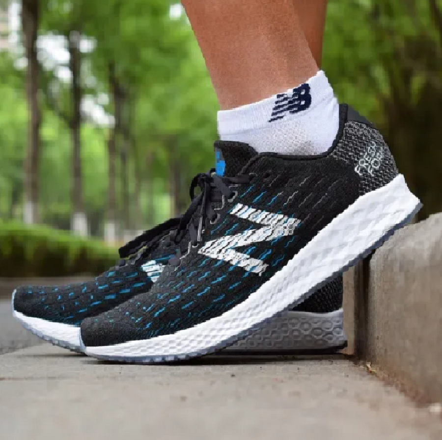 Giày New Balance Zante HypoKnit 2E 'Black Blue' MZANPBD - Ảnh 4
