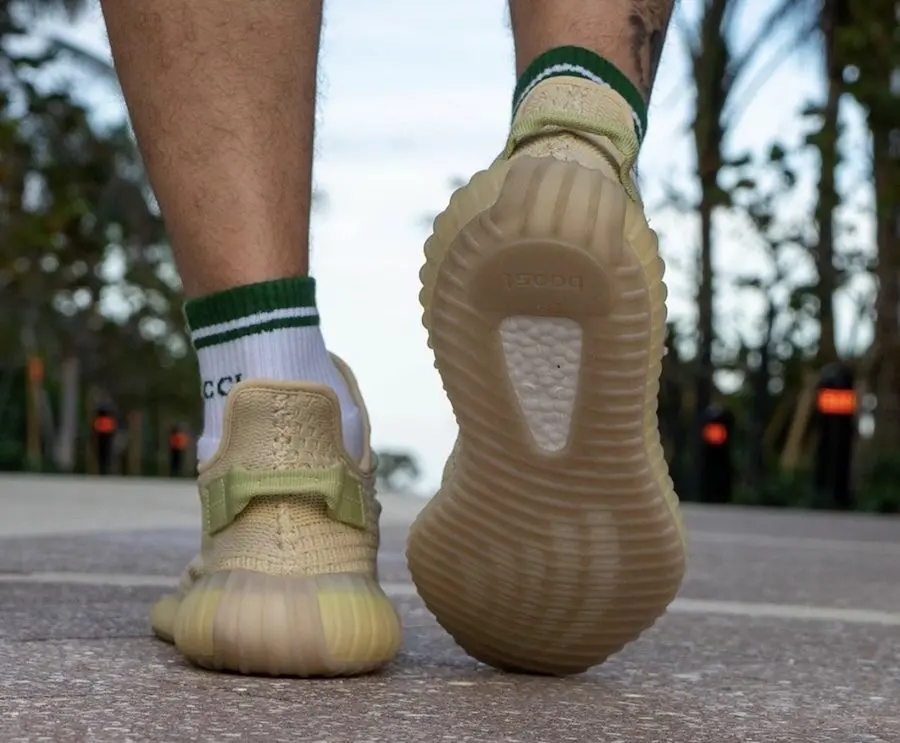 Giày Adidas Yeezy Boost 350 V2 'Flax' FX9028 - Ảnh 3
