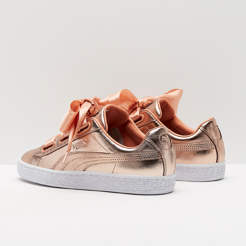 Giày Puma Wmns Basket Heart 'Lux Toast' 366730-03 - Ảnh 3