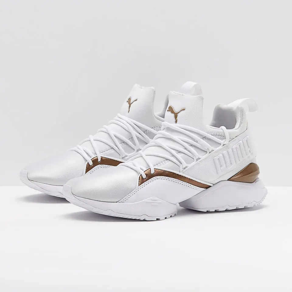 Alternative view of Giày Puma Wmns Muse Maia Luxe 'White' 366766-02