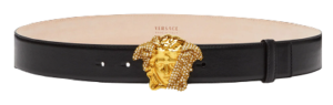 Thắt Lưng Versace La Medusa Crystal Belt Black DCU8443-DV3TNS-KVO41