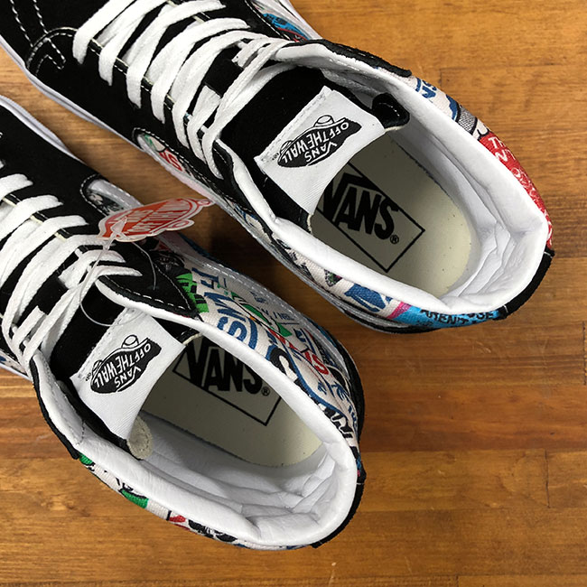 Giày Vans Sk8-Hi 'Sticker Mash Up' VN0A38GEVFV - Ảnh 3