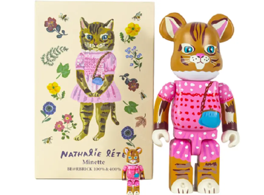 Mô Hình Bearbrick Nathalie Lete 100% & 400%