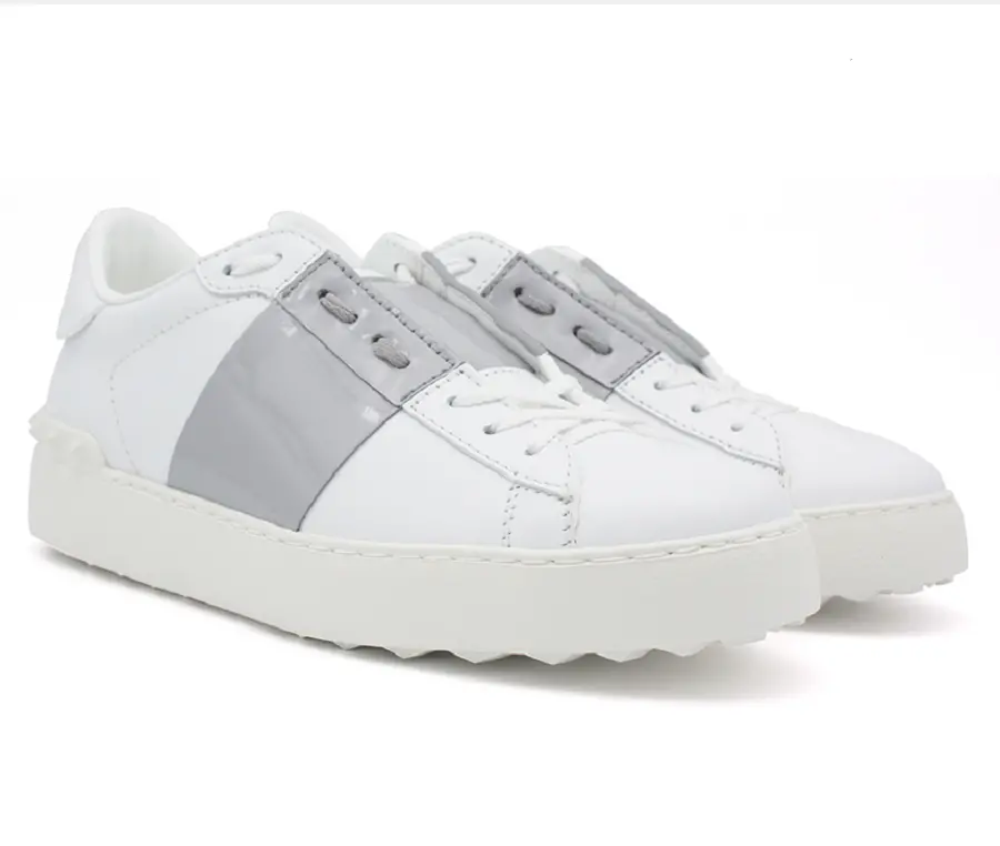Alternative view of Giày Valentino Shiny Gray Open Sneakers PW2S0781-TCQ-832
