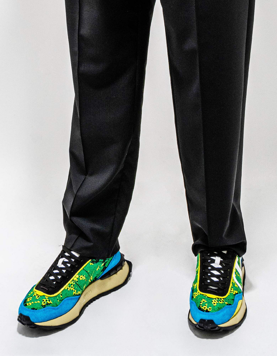 Giày Valentino Garavani Lacerunner sneaker XY2S0F28ZUXB08 - Ảnh 3