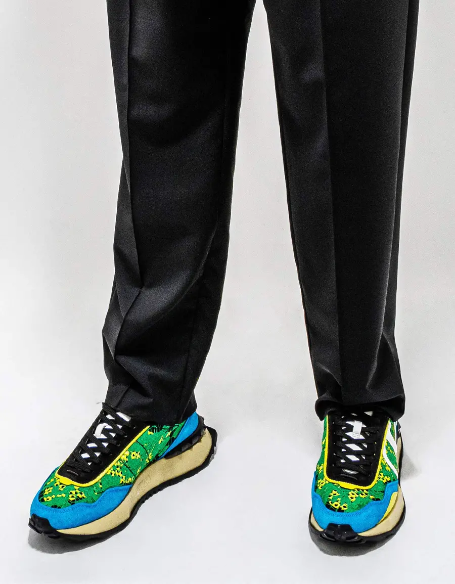 Giày Valentino Garavani Lacerunner sneaker XY2S0F28ZUXB08 - Ảnh 3