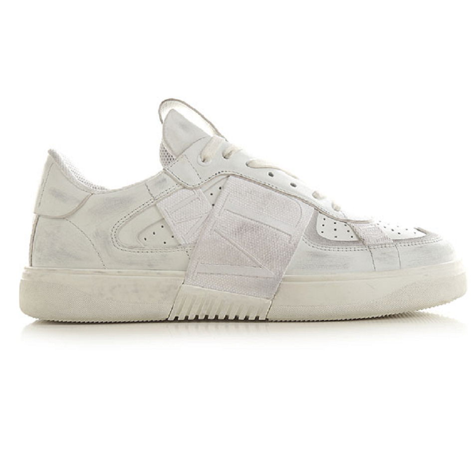 Giày Valentino Calf Ribbons Low-Top VL7N VY0S0C58JTV10K