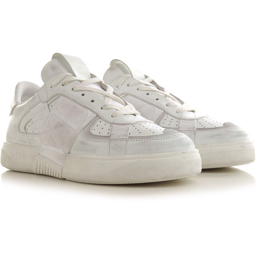 Giày Valentino Calf Ribbons Low-Top VL7N VY0S0C58JTV10K - Ảnh 5