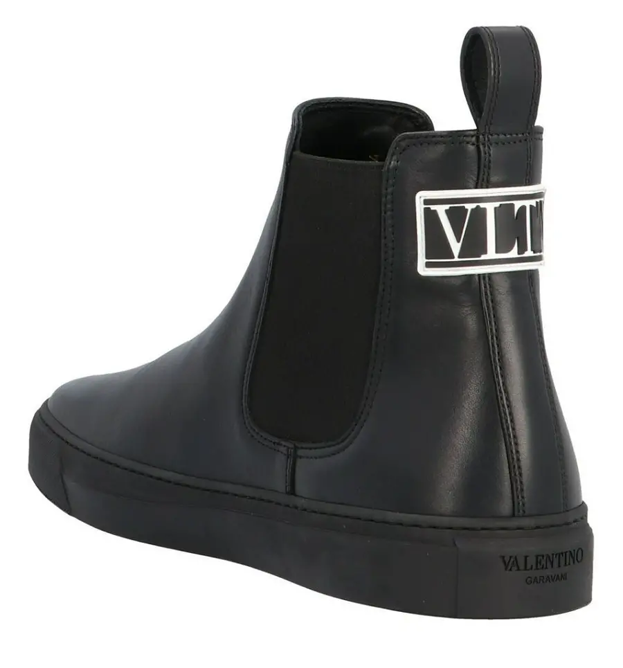 Alternative view of Giày Valentino Calfskin Beatle Boots UY2S0D63WMX0NO
