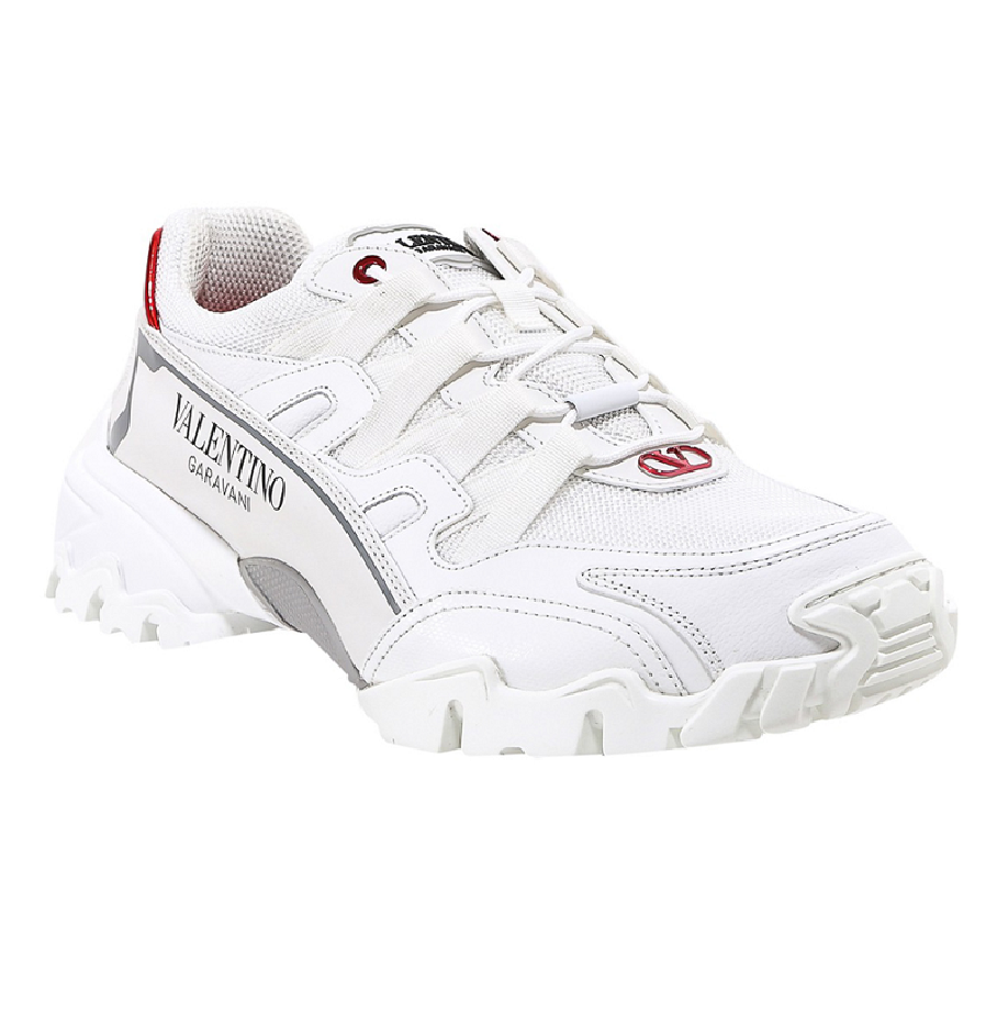 Giày Valentino Climbers Sneaker In Fabric And Leather VY2S0C20LJPKBM - Ảnh 2