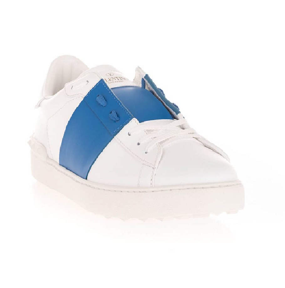 Giày Valentino Open Sneaker White Sky Blue VY2S0830BLU46P - Ảnh 4