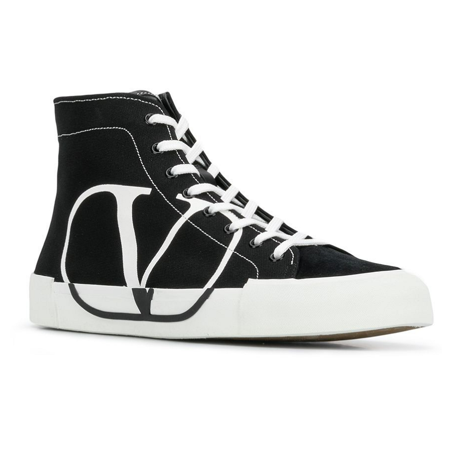Giày Valentino Garavani Tricks hi-top sneakers SY2S0C43YAC0NI - Ảnh 4