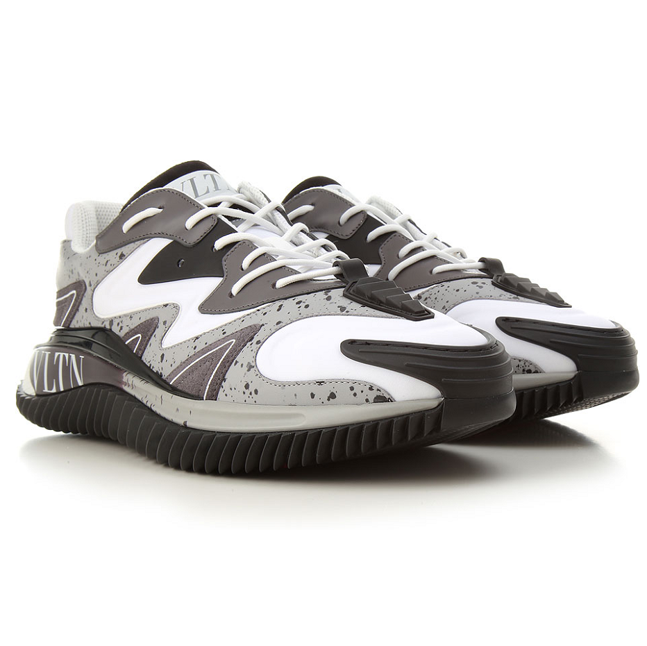 Giày Valentino Wade Runner Neoprene Fabric VY2S0D95NVDEP0 - Ảnh 5