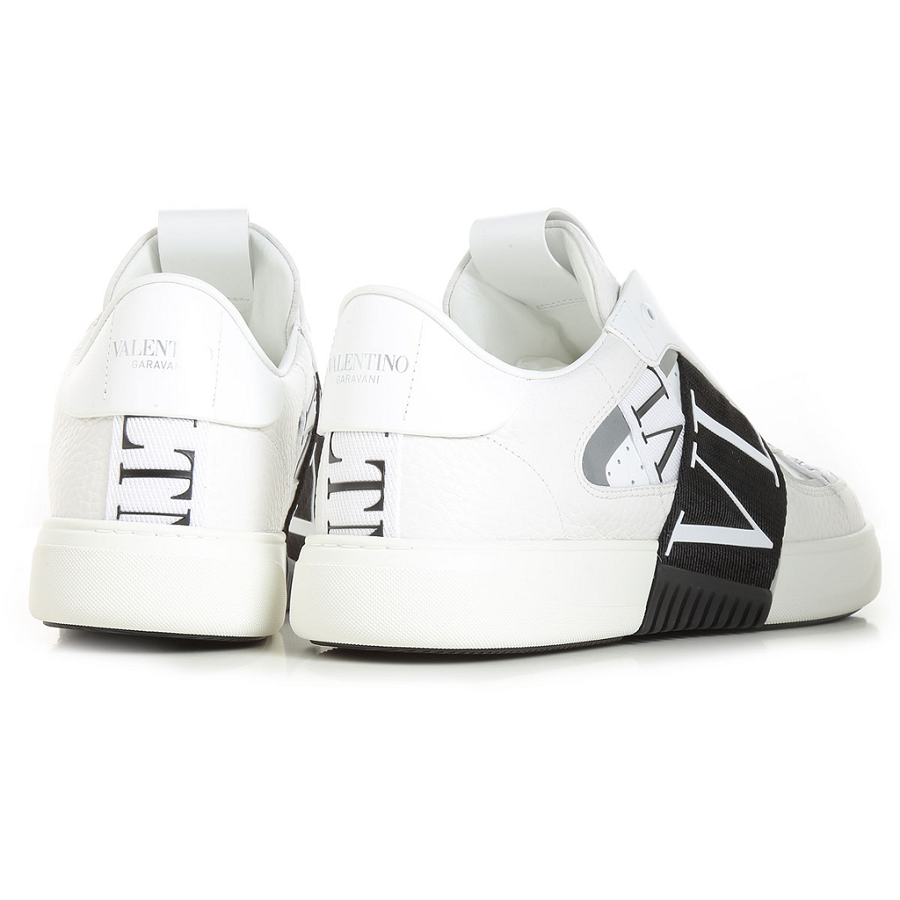 Giày Valentino Slip-On Calfskin VL7N Sneaker With Band VY2S0E02WRQ24P - Ảnh 5