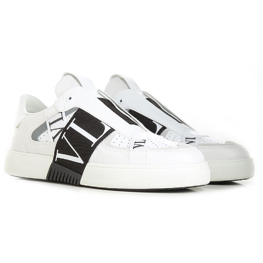 Giày Valentino Slip-On Calfskin VL7N Sneaker With Band VY2S0E02WRQ24P - Ảnh 2