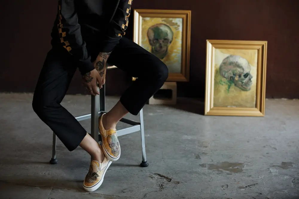 Alternative view of Giày Vans Classic Slip On 'Vincent Van Gogh' VN0A38F7U481