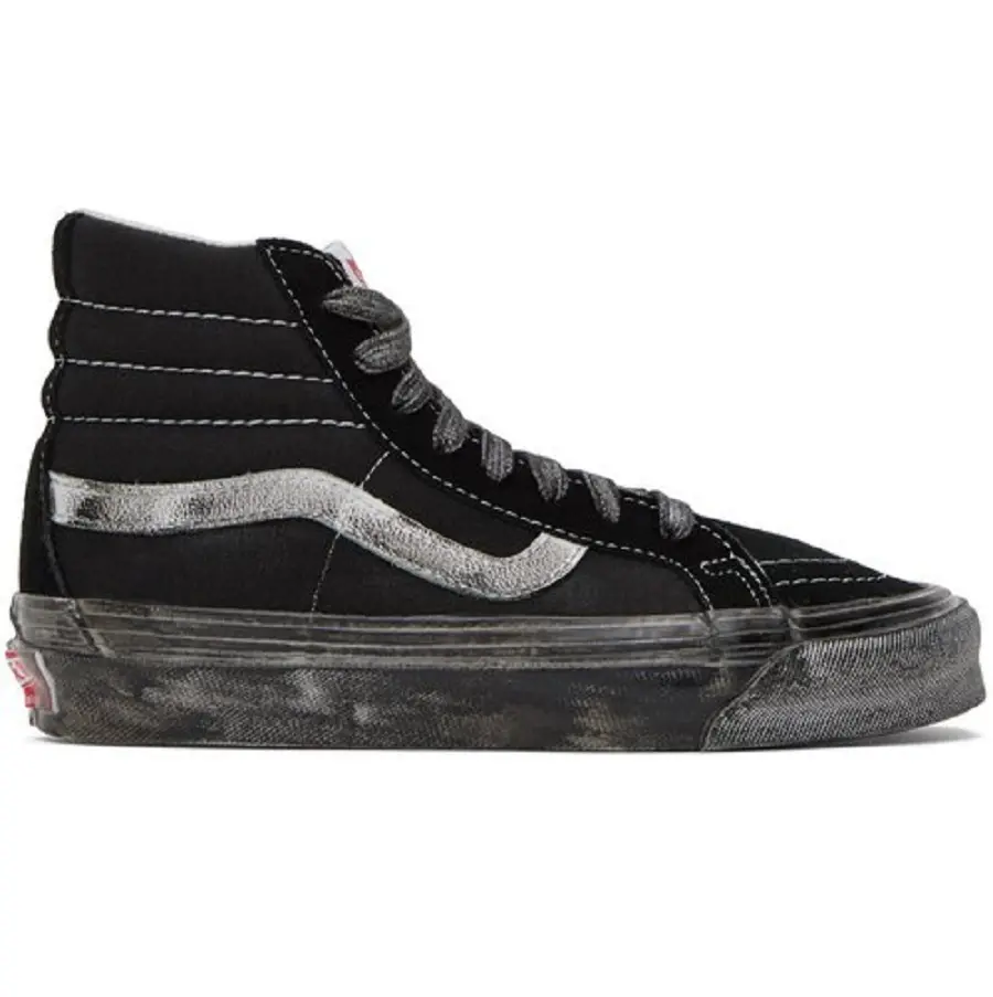 Giày Vans OG SK8-Hi LX 'Black' VN0A4BVBBA21