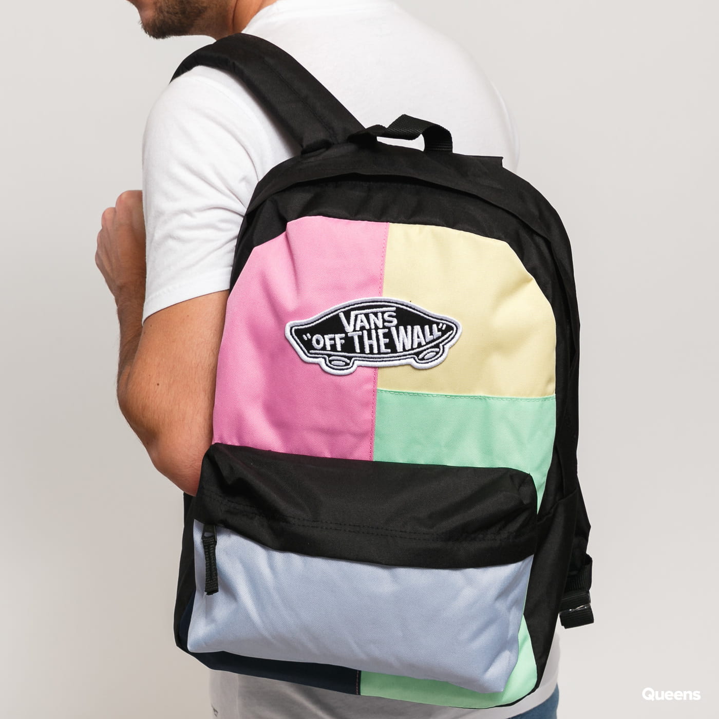 Balo Vans Realm backpack Black Multicoloured - Ảnh 3